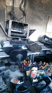 Fogo consome sala de arquivos do fórum de Jardim; polícia suspeita de incêndio criminoso