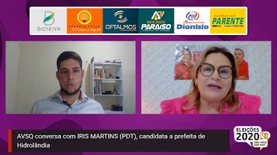 Em entrevista, candidata a reeleição em Hidrolândia Iris Martins destaca educação e reafirma recuperação do Rio Batoque