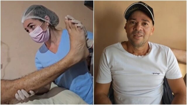 Aluno que ficou paraplégico após ser atingido por aparelho em academia volta a sentir as pernas