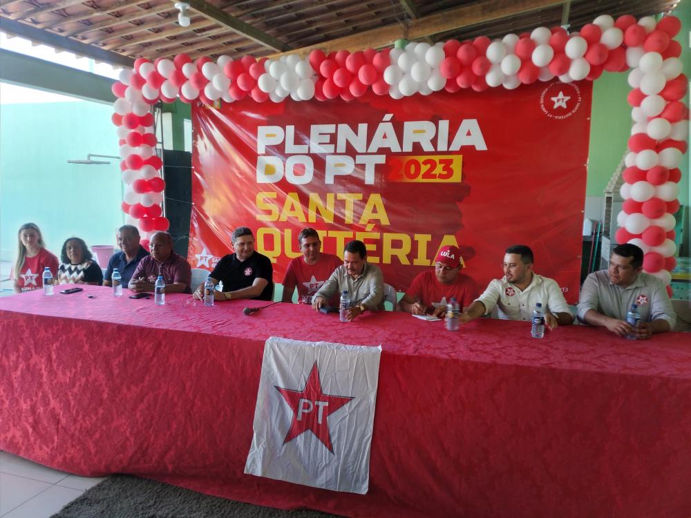 PT de Santa Quitéria realiza plenária, diz que não fará mais alianças e quer emplacar candidatura a prefeito para 2024