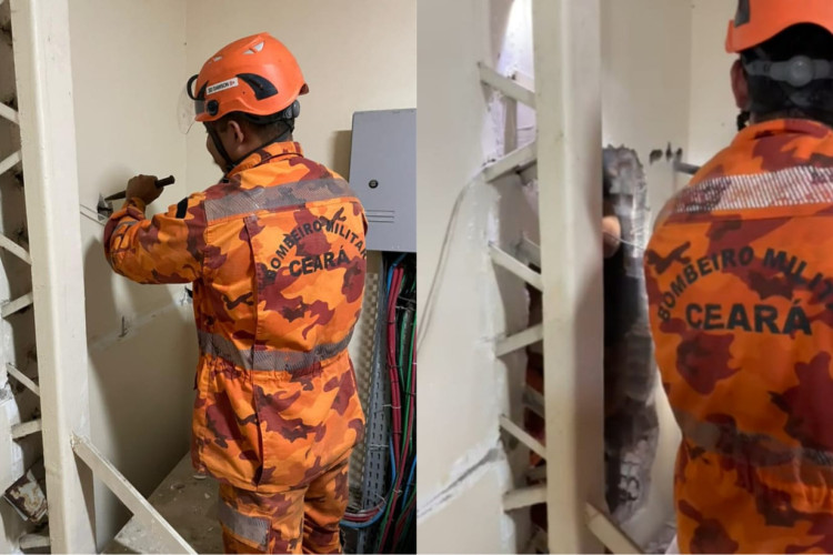 Divulgação/Corpo de Bombeiros Militar do Ceará 