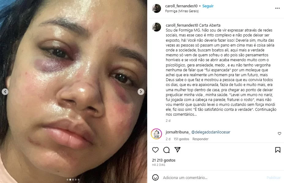 Reprodução/@caroll_fernandes10