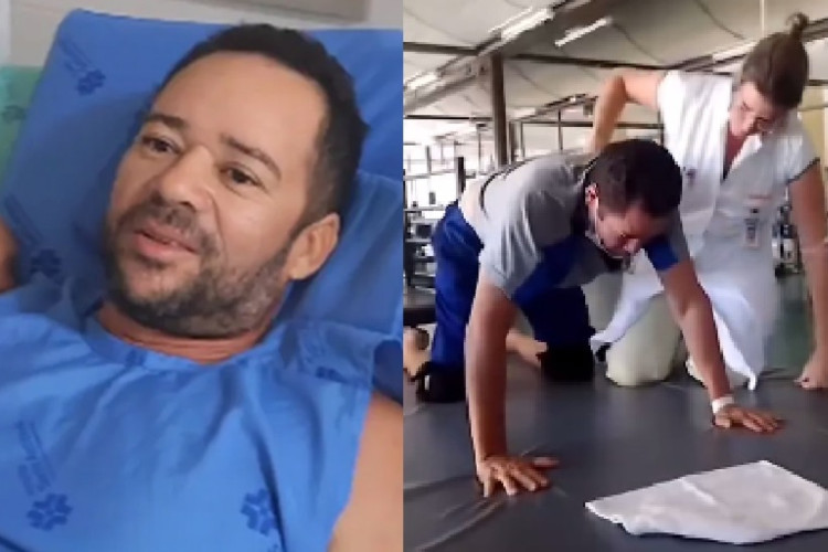 Cearense vem superando desafios após acidente em academia