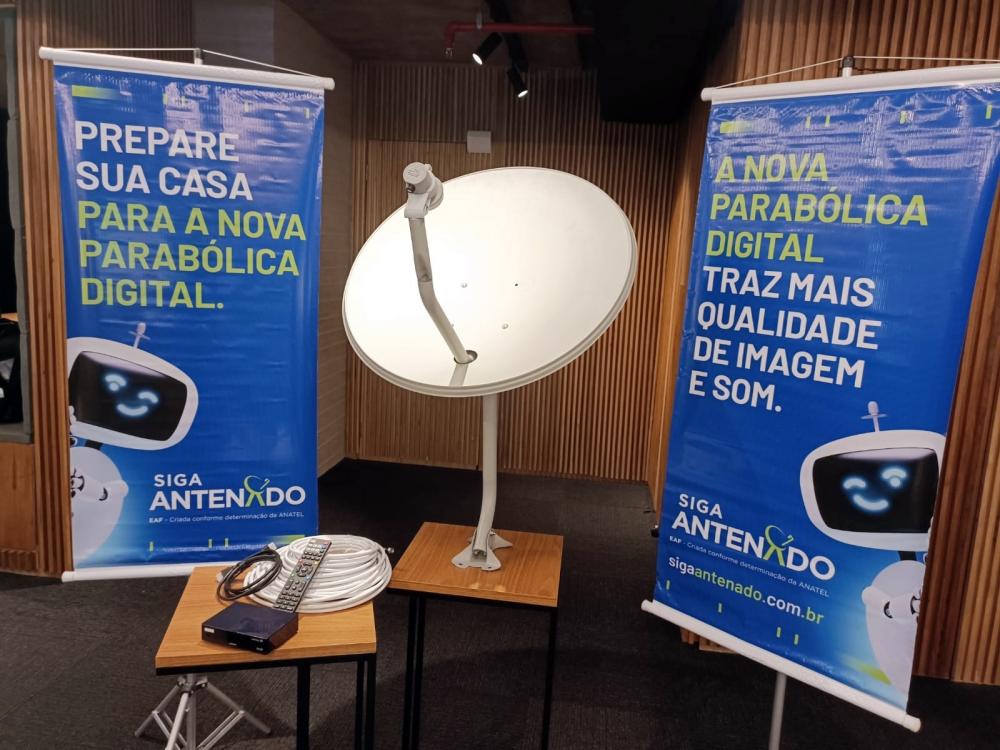 Siga Antenado abre agendamentos e instalação da nova parabólica digital gratuitamente em Hidrolândia