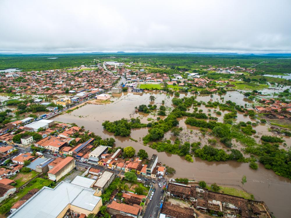 Rio Jacurutu atingiu maior nível de volume desde 1996