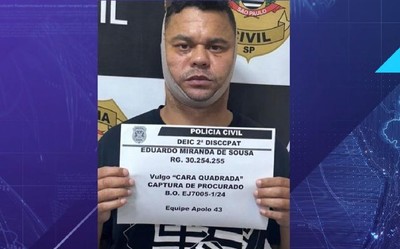 Polícia prende criminoso “Cara Quadrada” durante cirurgia plástica para alterar rosto