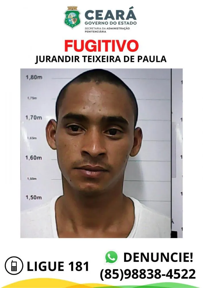 Presos fingem precisar de ajuda médica e fogem de presídio no Ceará