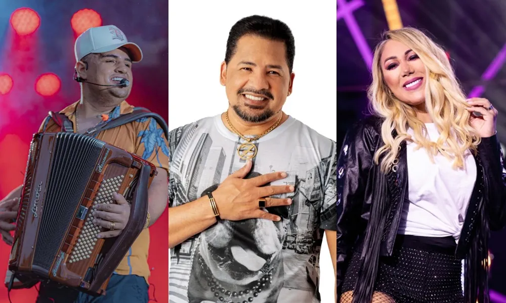 Tarcísio do Acordeon, Zezo e Taty Girl animarão o aniversário de 168 anos de Santa Quitéria
