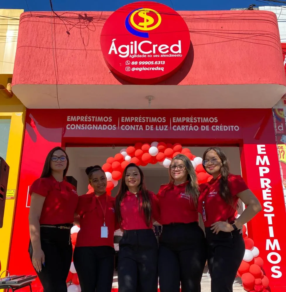 Ágil Cred reinaugura novo espaço em Santa Quitéria e reforça credibilidade no ramo de empréstimos