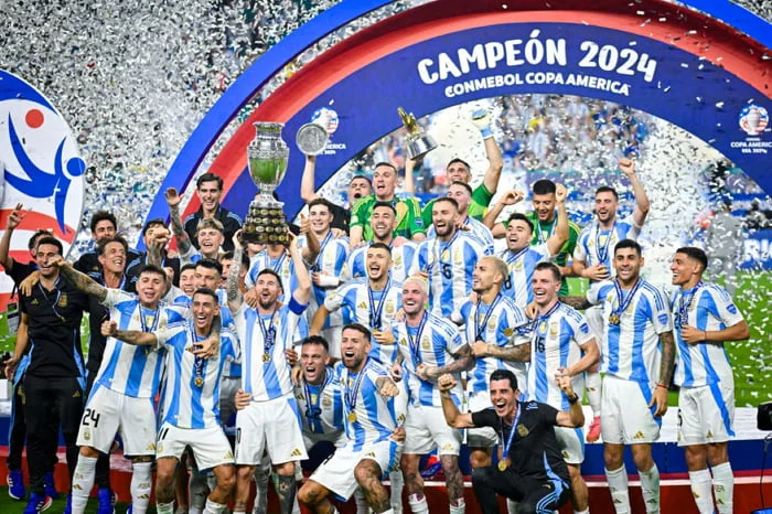 Argentina supera a Colômbia e conquista 16º título da Copa América