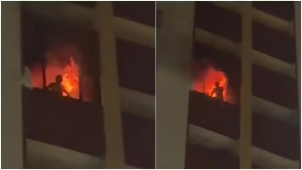 Casal e cão morrem em incêndio em hotel no Ceará