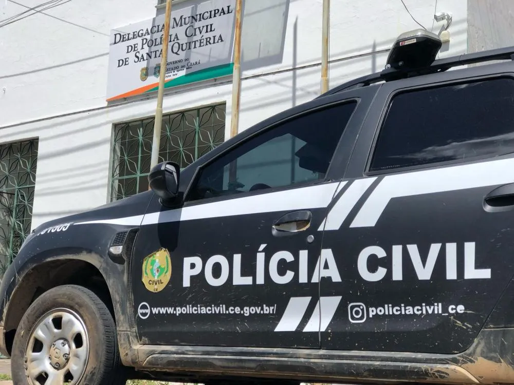 Homem em posse de peças de veículos roubados é preso pela Polícia Civil em Santa Quitéria