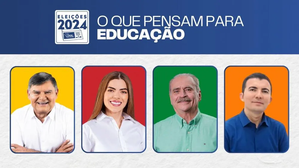 O que os candidatos à Prefeitura de Santa Quitéria pensam sobre a Educação; confira as propostas
