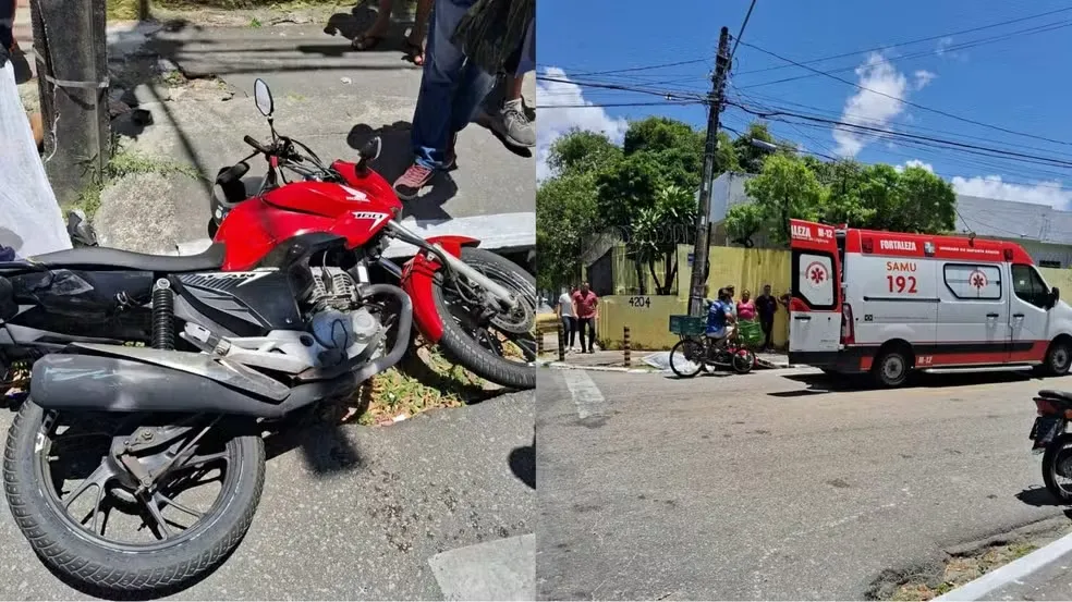 Motociclista morre após colidir com ônibus no Ceará