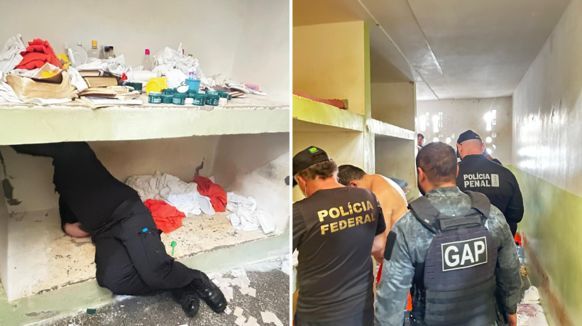 Grupo criminoso que planejava fugas de prisões do CE é alvo da Polícia Federal