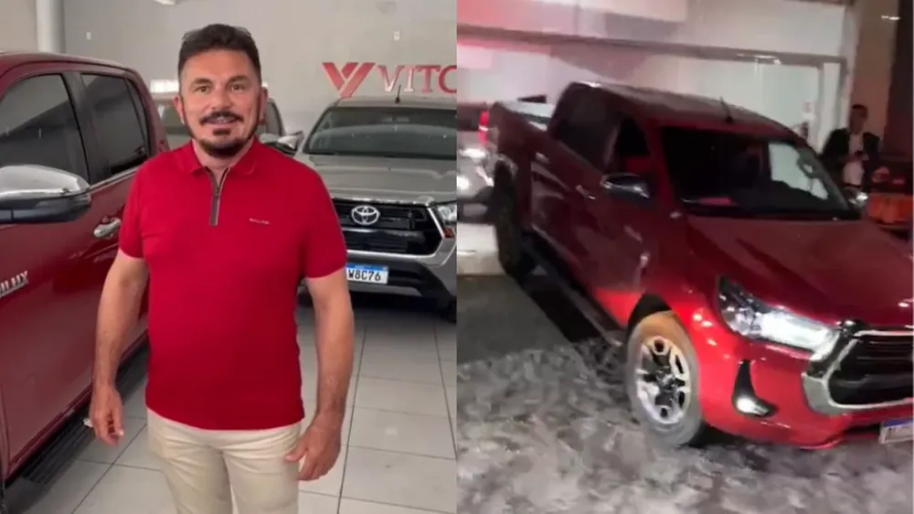 Prefeito no Ceará aposta três Hilux em eleição de sucessor e perde carros