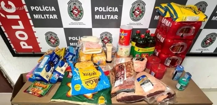 Segurança de supermercado é preso suspeito de furtar picanha e cerveja