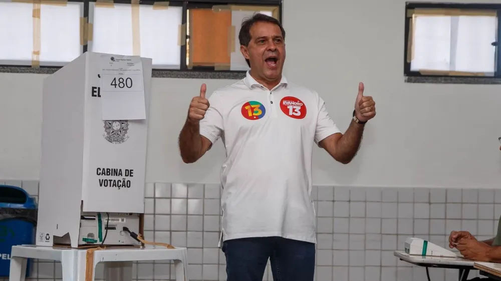 Com diferença de “apenas” 10 mil votos, Evandro Leitão é eleito prefeito de Fortaleza