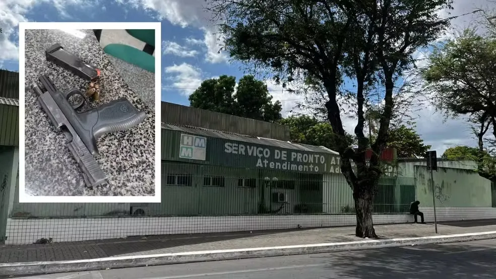 Criminosos invadem hospital, atiram e tentam matar homem que havia sido baleado em festa no Ceará