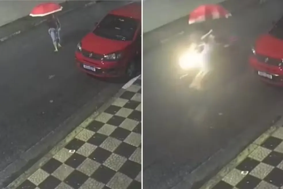 Mulher é atropelada a caminho da farmácia e motociclista foge sem prestar socorro
