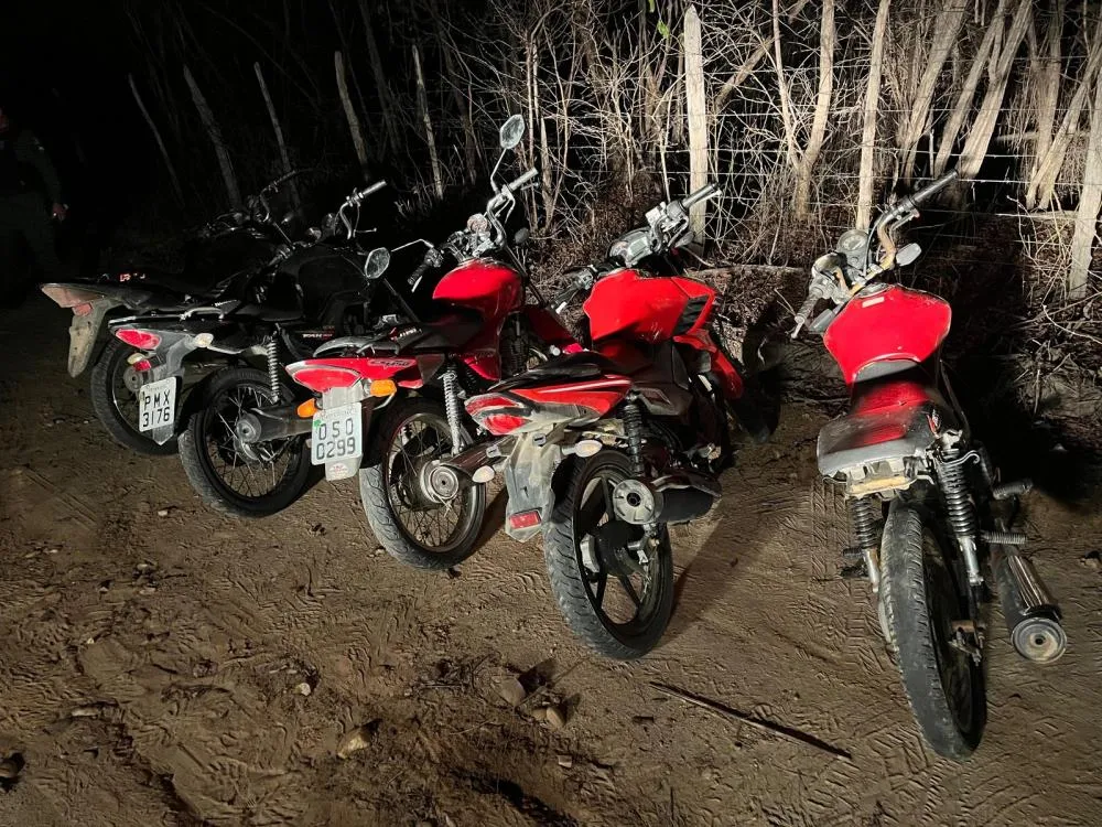Intervenção policial termina com dois mortos e seis veículos recuperados em Reriutaba