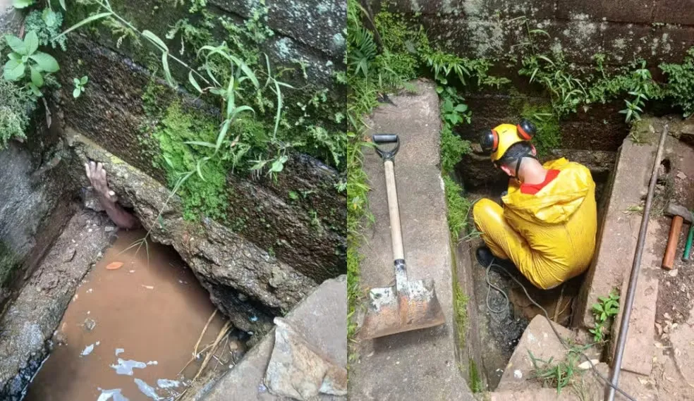 Foto: Divulgação/Corpo de Bombeiros de Congonhas