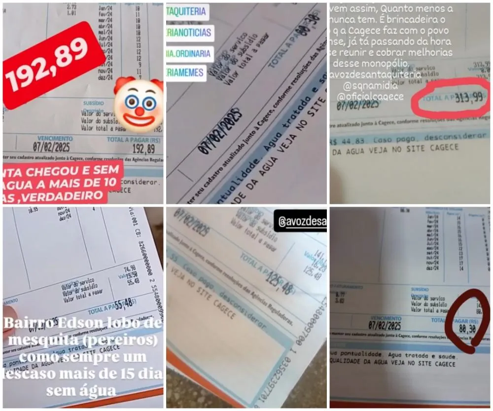 Cagece esclarece o porque de tantas paralisações na rede em Santa Quitéria e garante normalidade total até quarta