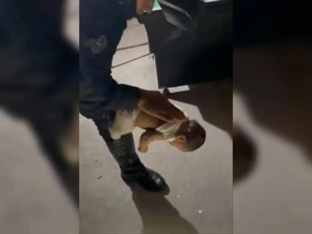 Policiais salvam bebê de dois meses engasgado com leite no interior do Ceará