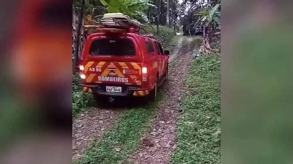 Foto: Corpo de Bombeiros/Reprodução