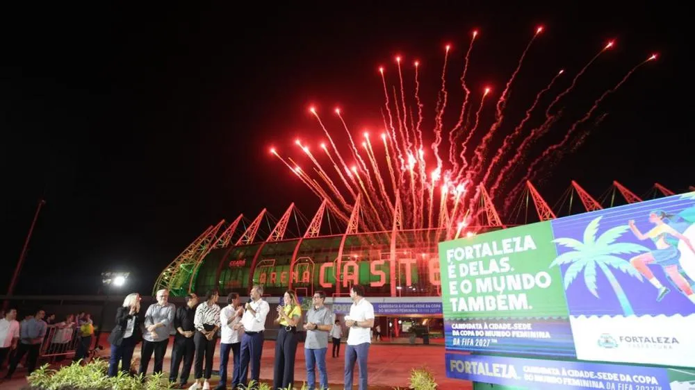 Fortaleza é confirmada como cidade-sede da Copa do Mundo Feminina 2027