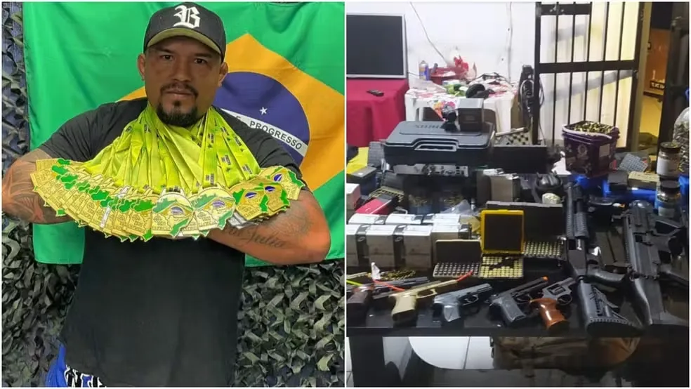 Ex-lutador é preso suspeito de facilitar acesso a armas a grupos criminosos, no Ceará