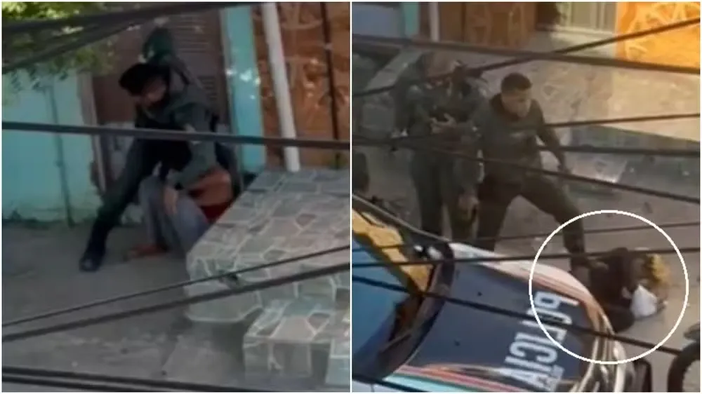 Policiais derrubam, chutam e pisam em duas mulheres em Fortaleza