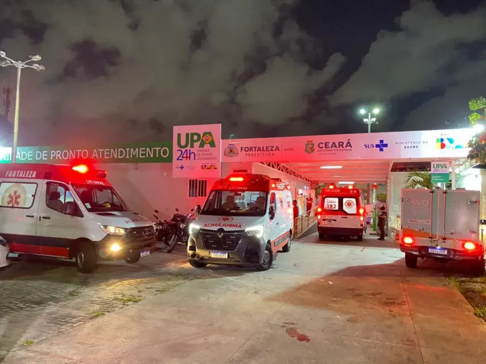 Ataque a tiros deixa três baleados durante jogo de futebol em rua de Fortaleza