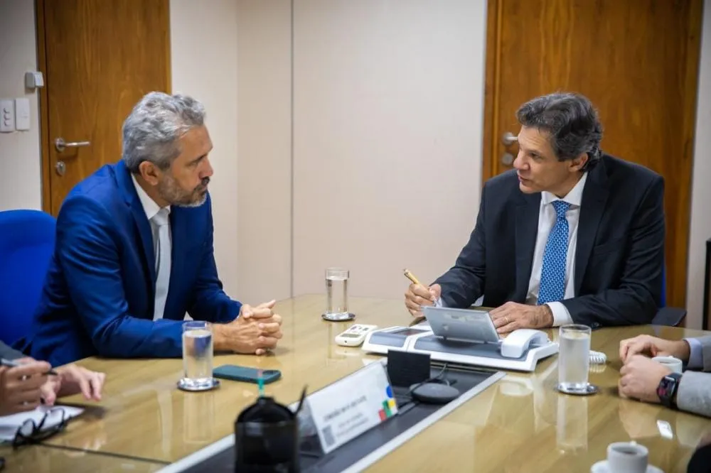 Governador do Ceará apresenta ao ministro da Fazenda propostas para apoiar produtores cearenses afetados pelo tarifaço dos EUA