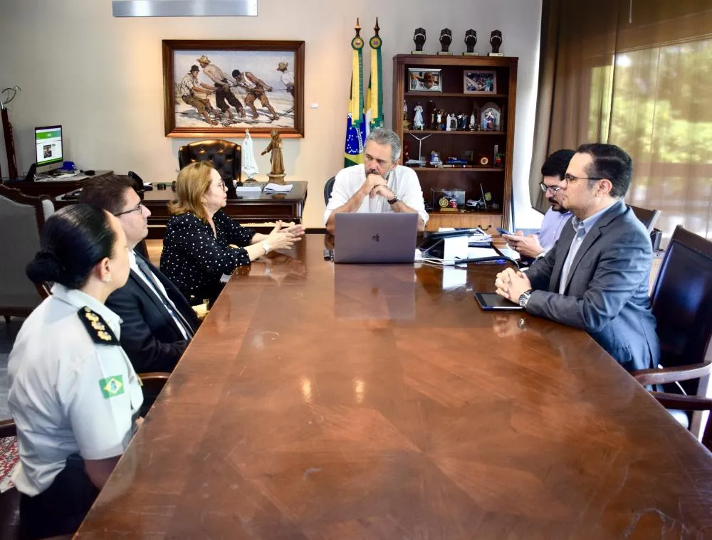 Presidente do TRE trata com governador sobre segurança da eleição suplementar de Santa Quitéria