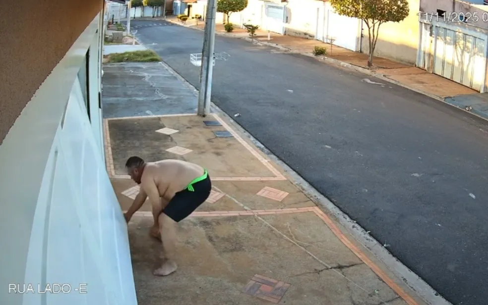 Foto: Câmera de segurança