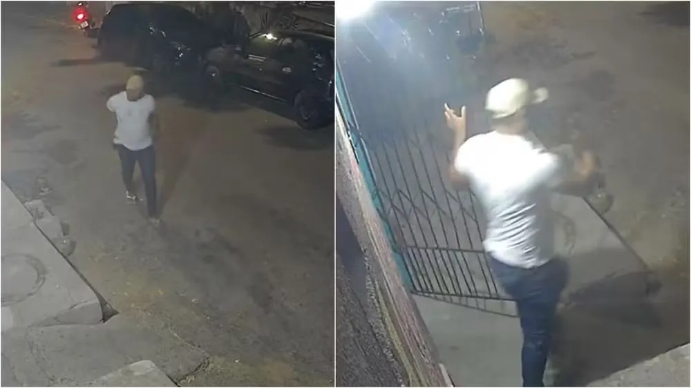 Suspeito de tentar matar cliente de bar em Sobral fugiu após o crime e segue foragido — Foto: Reprodução