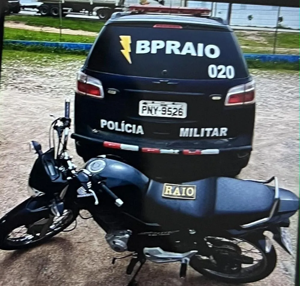 Jovem é detido com moto roubada e adulterada em Santa Quitéria