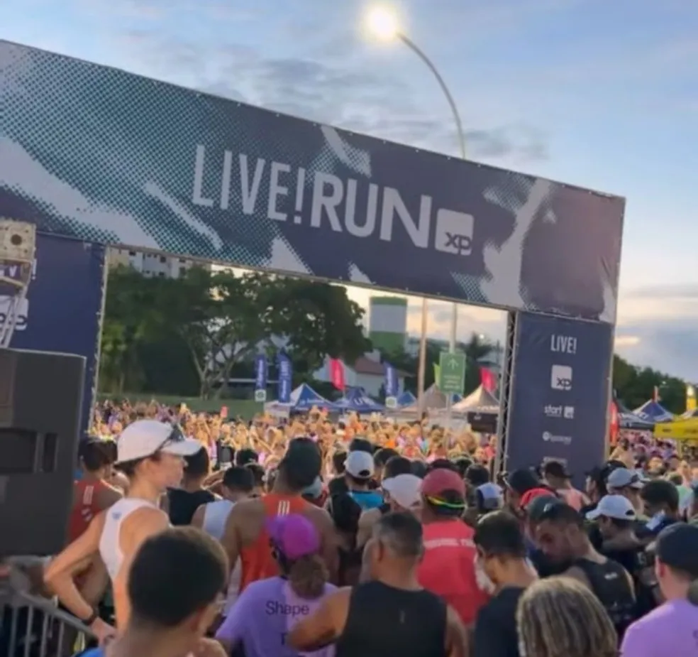 Foto: Divulgação/ Live Run XP.