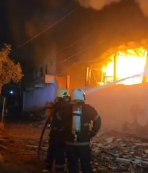 Foto: Corpo de Bombeiros/ Reprodução