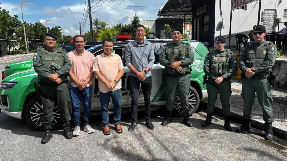 Nova Russas recebe nova viatura para a segurança pública