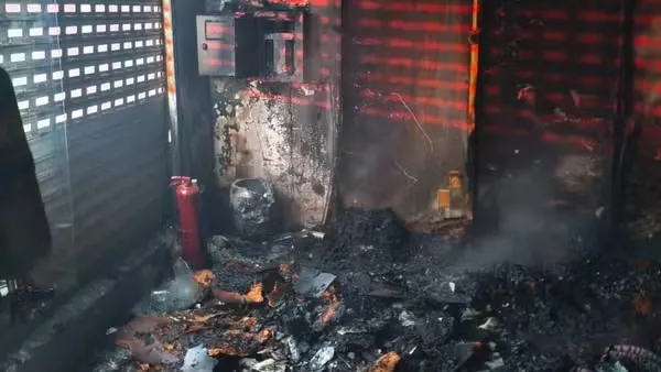  Foto: Corpo de Bombeiros