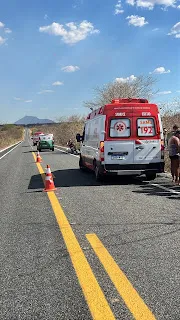 Mulher morre após acidente de moto na zona rural de Tamboril