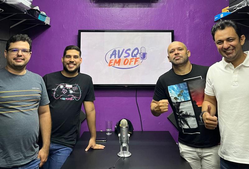 Podcast AVSQ em Off #51 - PPCell e Mardone Sampaio
