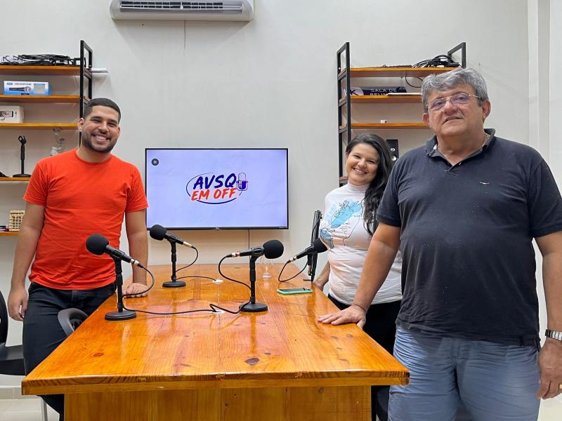 Podcast AVSQ em Off #63 - José Edilson Sales e Ianna Sales
