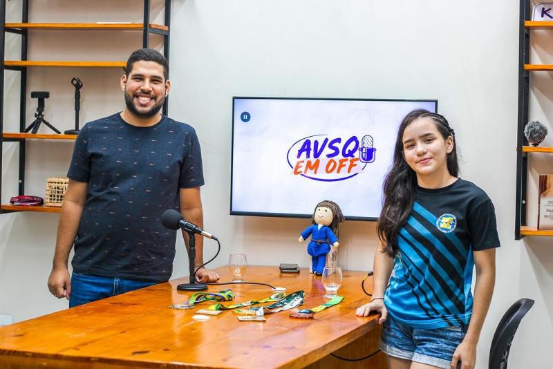 Podcast AVSQ em Off #62 - Anna Thayrla Paiva