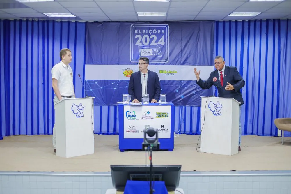 Debate com candidatos à Prefeitura de Hidrolândia